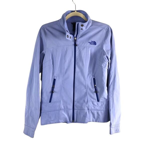 THE NORTH FACE Apex Bionic Jacket Sz S Blue Outdoor Full Zip Travel Sporty Comfy - Picture 1 of 10